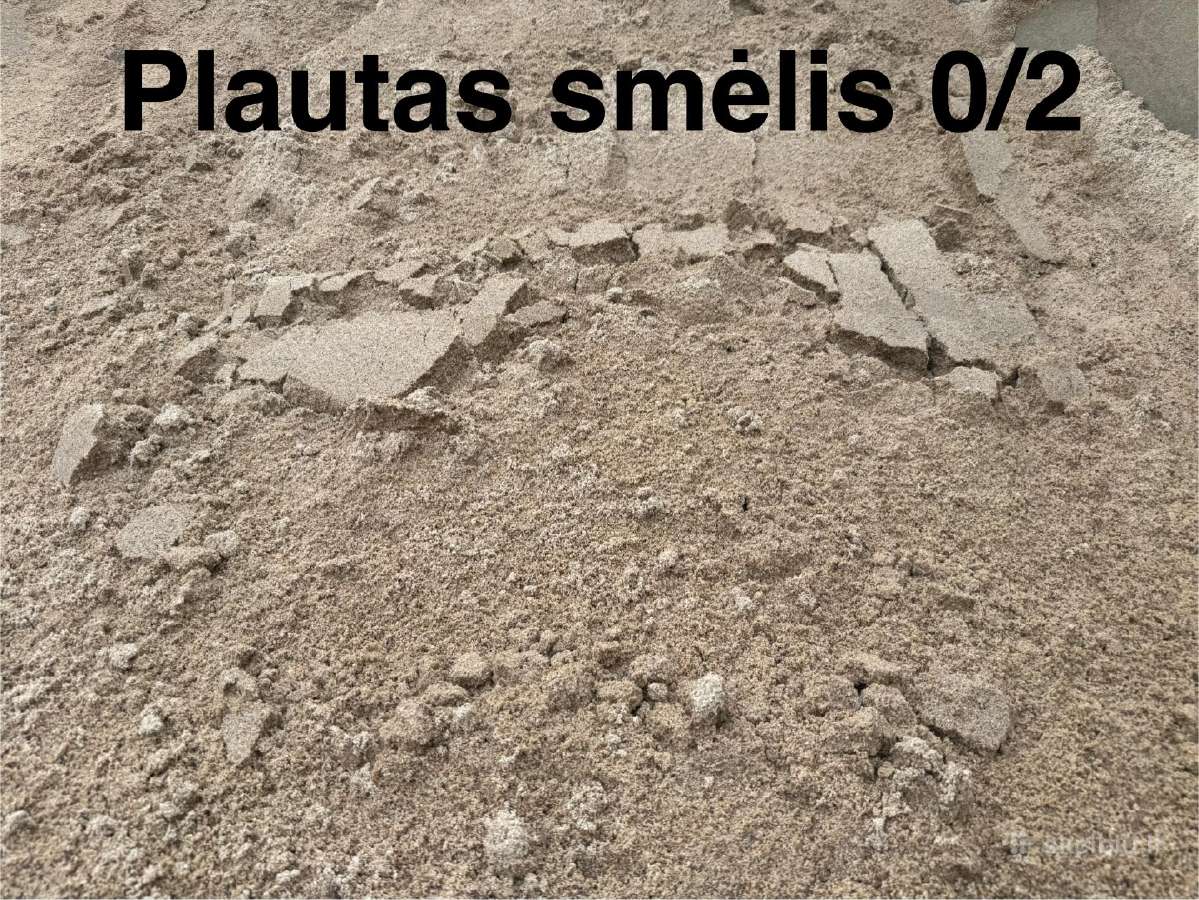 Mažais Kiekiais 1-8kubai Žvyras Smėlis Skalda - nuotraukos Nr. 9