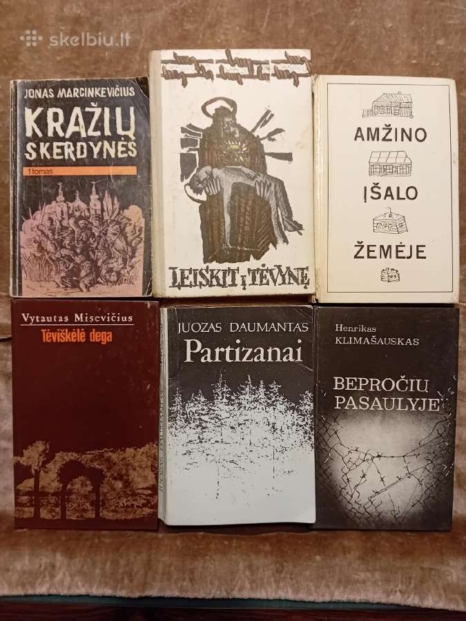 Knygų rinkinys apie tremtį