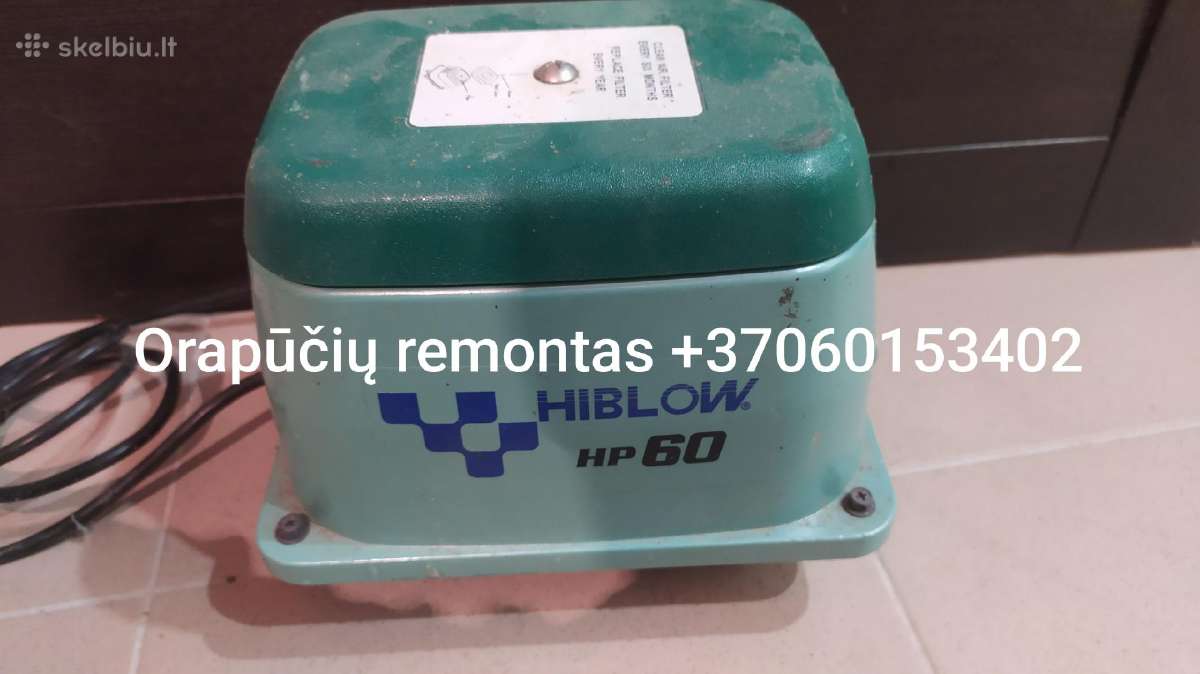 Orapūčių Hiblow ir Secoh remontas Vilniuje, Kaune - nuotraukos Nr. 3