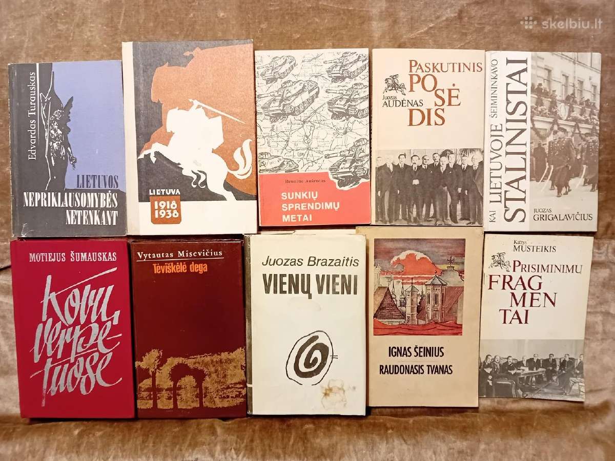 Istorinės knygos apie kovas dėl Lietuvos