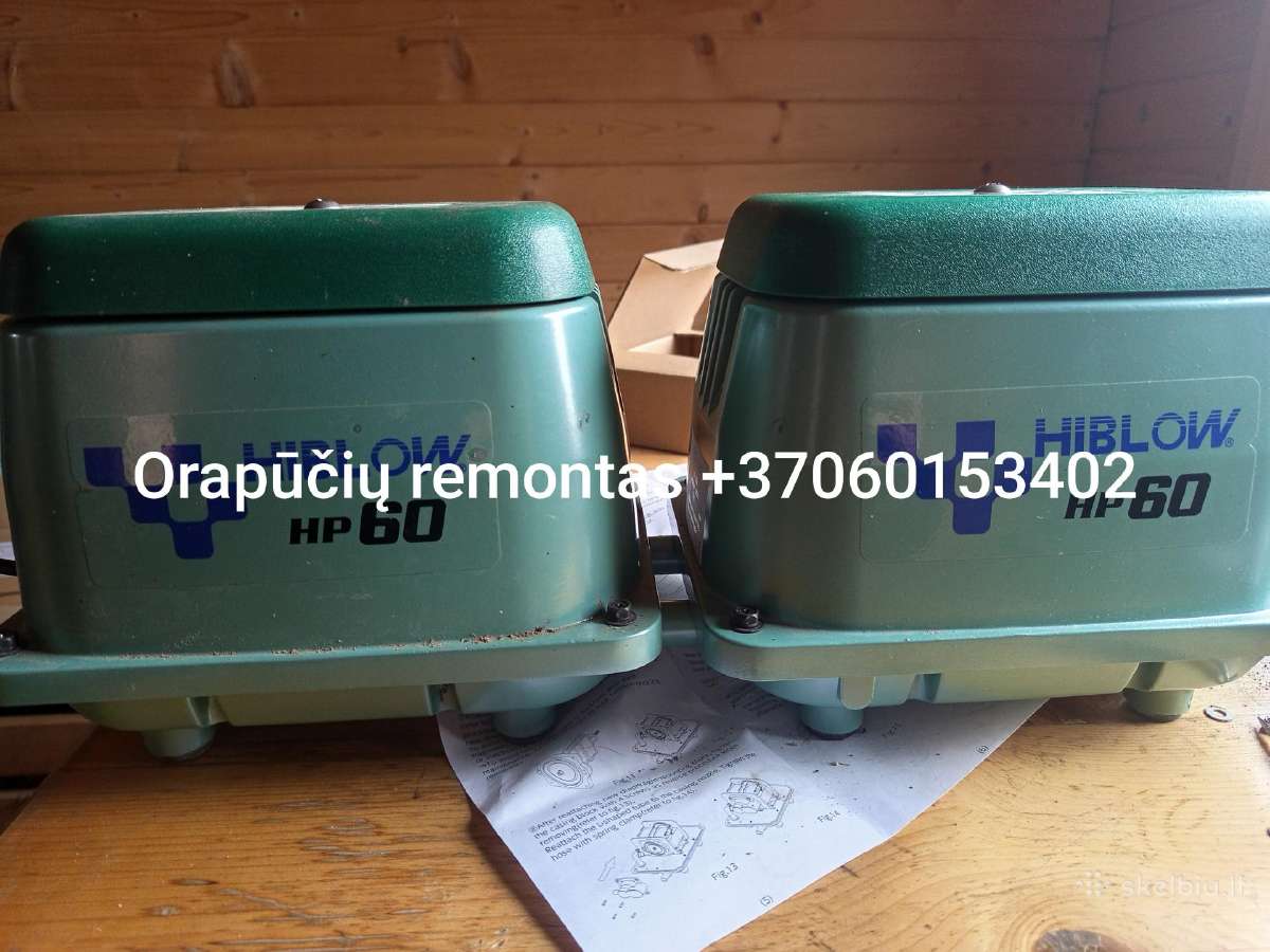 Orapūčių Hiblow ir Secoh remontas Vilniuje, Kaune - nuotraukos Nr. 20