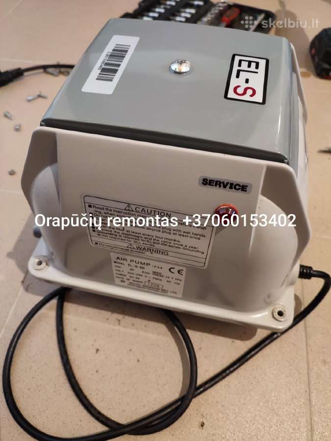Nebrangus Hiblow ir Secoh orapūčių remontas Kaune - nuotraukos Nr. 9
