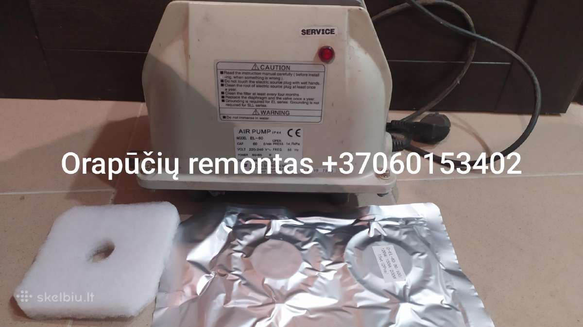 Orapūtės Hiblow,secoh naujos,naudotos,remontas - nuotraukos Nr. 5