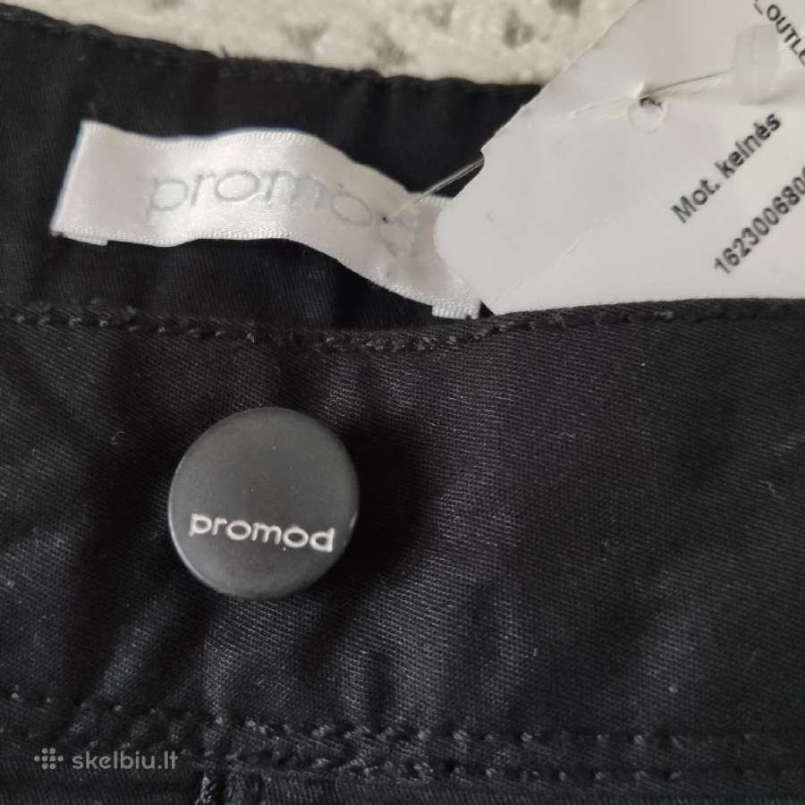 Nauji "Promod" juodi kapriai moteriški, kišenės - nuotraukos Nr. 6
