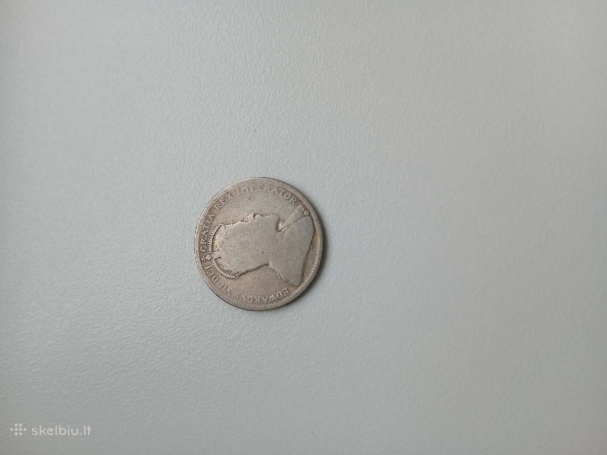 1909 Canada 25 cents Sidabras - nuotraukos Nr. 2