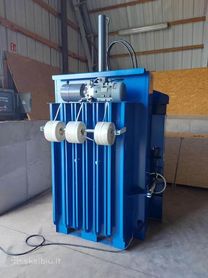 Kartono presas Macfab 150 plastiko atliekų presas - nuotraukos Nr. 8