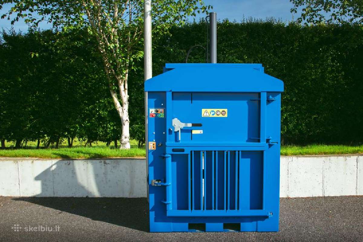 Kartono presas Macfab 150 plastiko atliekų presas - nuotraukos Nr. 12