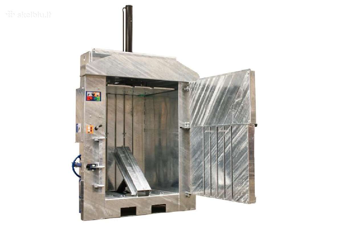 Kartono presas Macfab 150 plastiko atliekų presas - nuotraukos Nr. 13