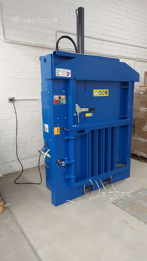 Kartono presas Macfab 150 plastiko atliekų presas - nuotraukos Nr. 4