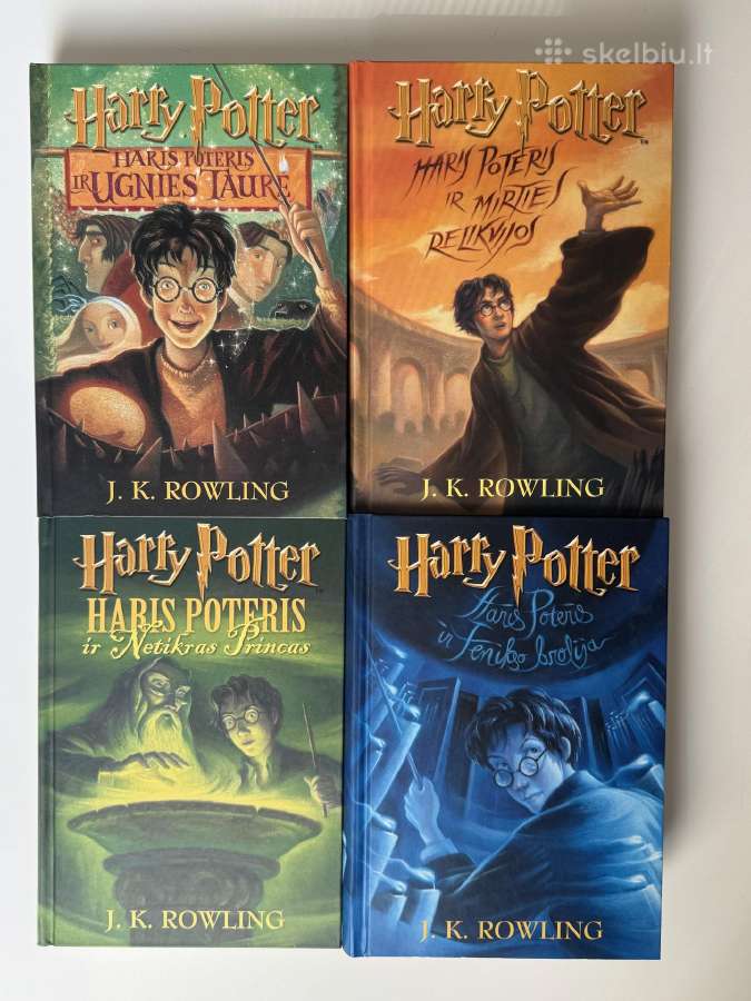 4 Haris Poteris dalys