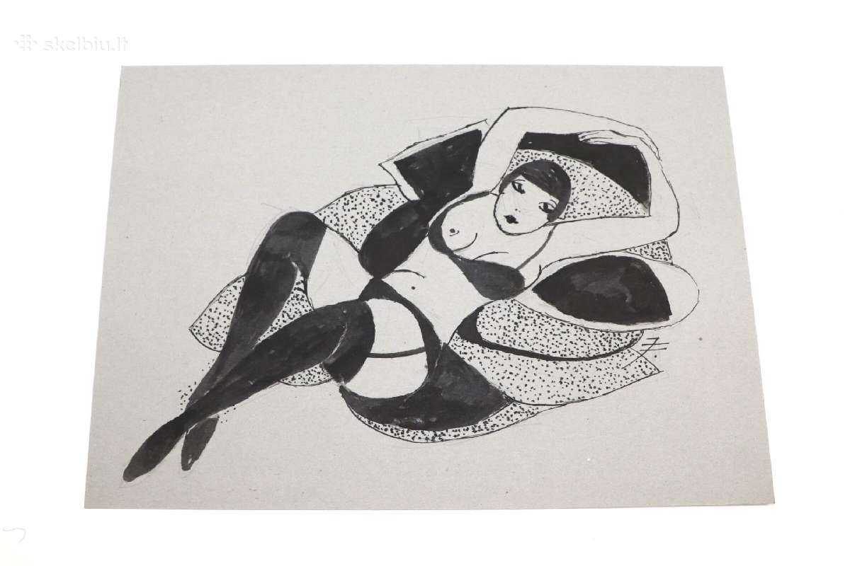 Autorė "ингмара Залите (1955)", (каrtonas, Тušas)