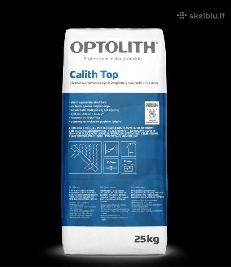 Optolith ,Alpol. Fūga,mišiniai,klijai valiklis