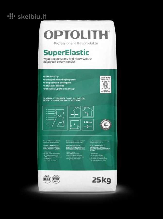 Optolith ,Alpol. Fūga,mišiniai,klijai valiklis - nuotraukos Nr. 2