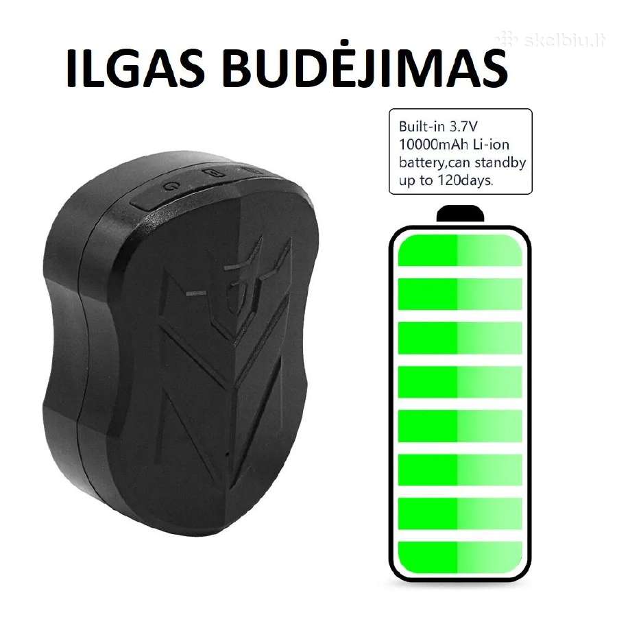 GPS seklys su magnetu veikimas iki 120 dienų! - nuotraukos Nr. 2