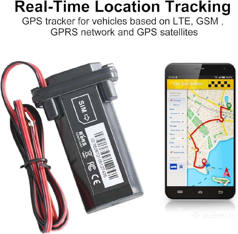 Universalus GPS seklys (automobiliui, sunkevižimiu - nuotraukos Nr. 3