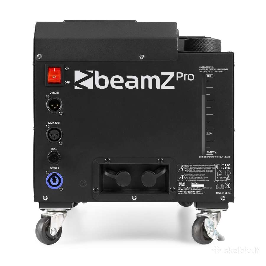 Beamz Lf1400 ultragarsinė žemo rūko mašina - nuotraukos Nr. 5