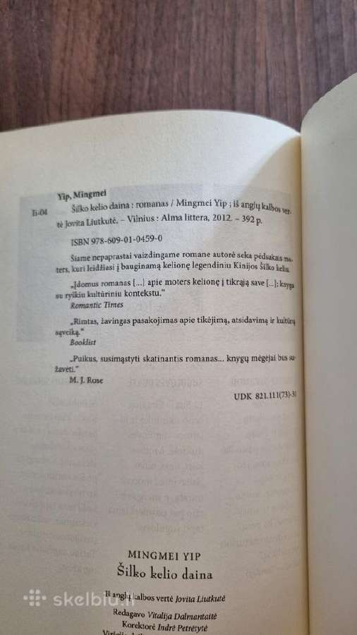 Knyga "Šilko kelio daina" - nuotraukos Nr. 2