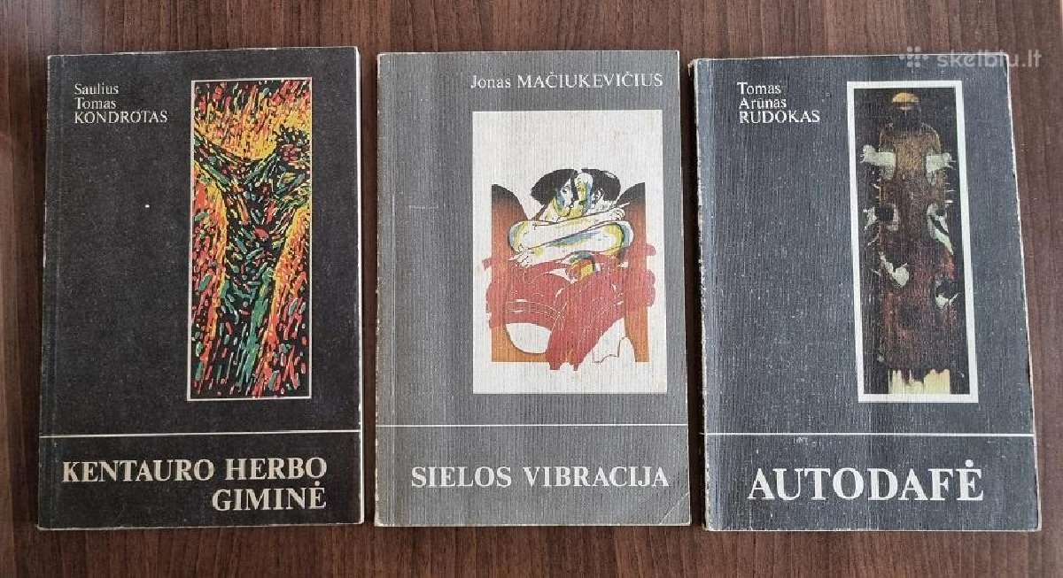 Trys Nemuno bibliotekos knygos - "Autodafė" ir kt. - nuotraukos Nr. 5
