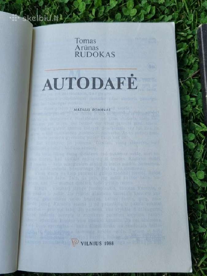 Trys Nemuno bibliotekos knygos - "Autodafė" ir kt. - nuotraukos Nr. 13
