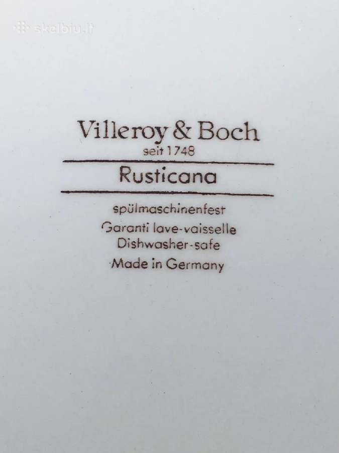 Villeroy & Boch lėkštė - nuotraukos Nr. 6