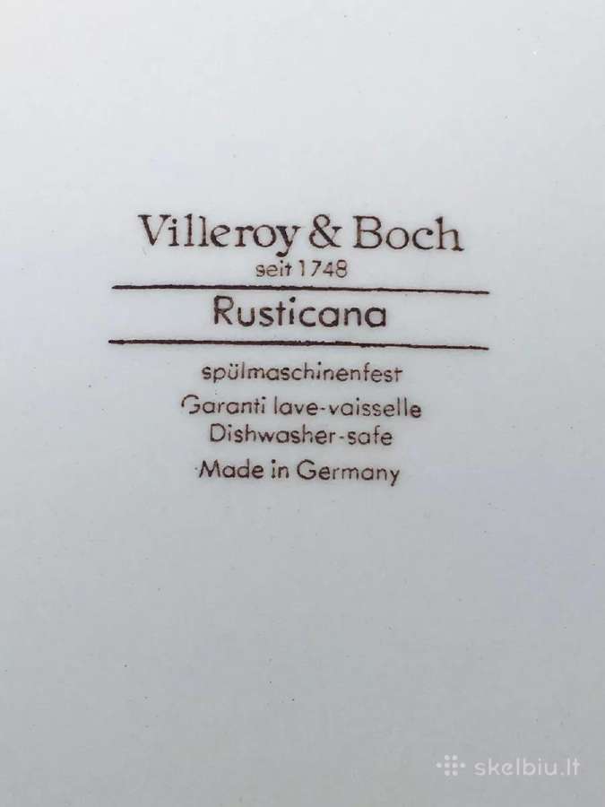 Villeroy & Boch lėkštė - nuotraukos Nr. 6