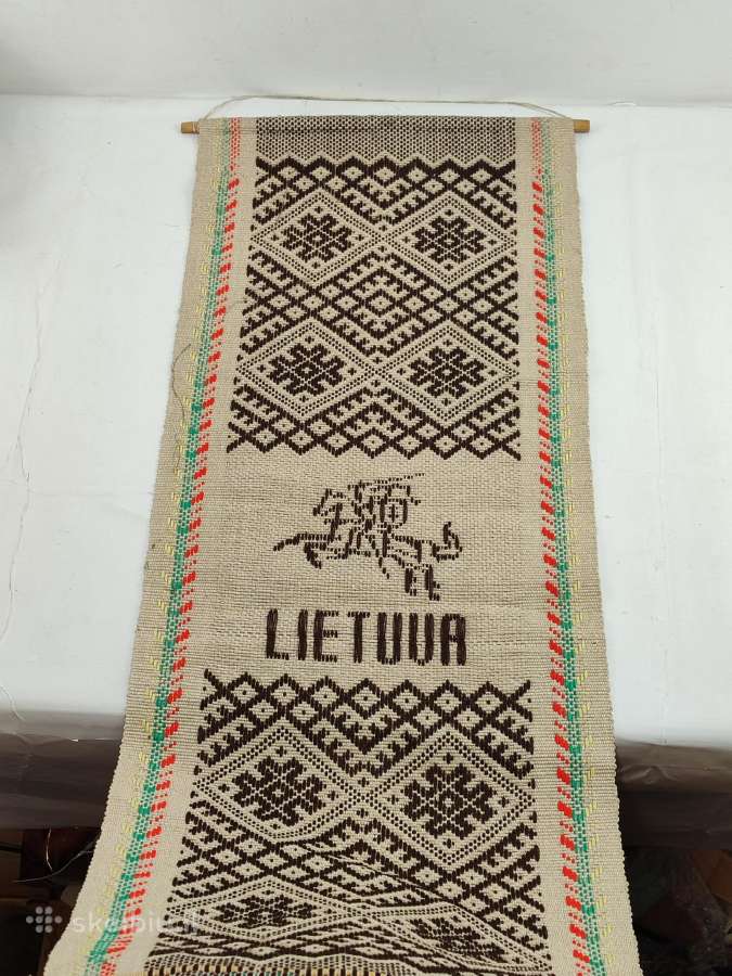 Austa tautinė juosta su vyčiu ir trispalvė - nuotraukos Nr. 5