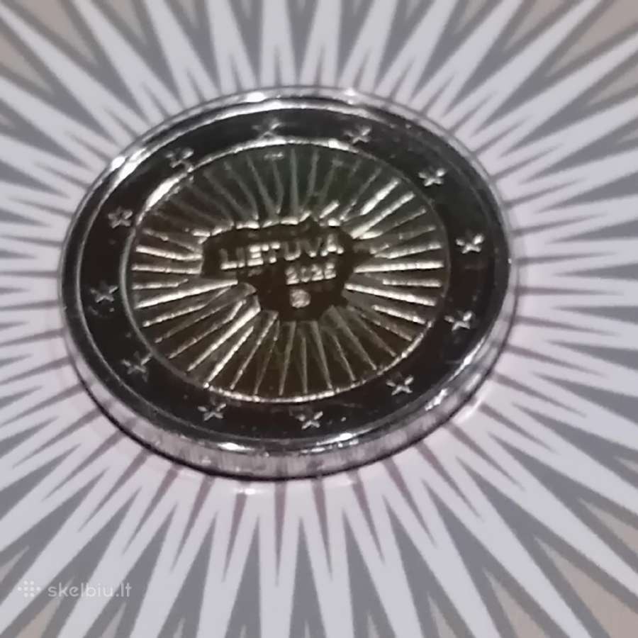 2€ proginė moneta skirta gynybai