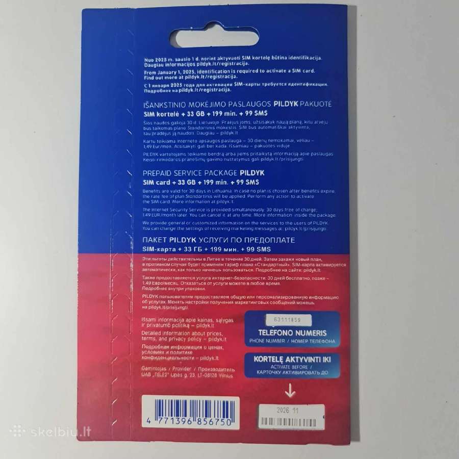 Lengvai įsimenami telefono nr. 27€. - nuotraukos Nr. 12