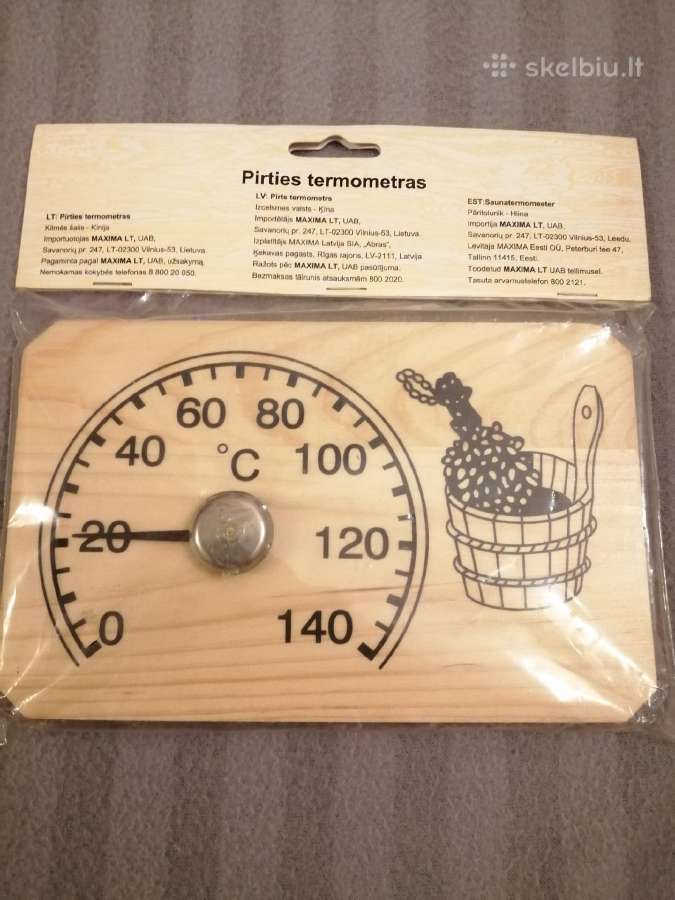 Pirties termometras 0-140 C - nuotraukos Nr. 2