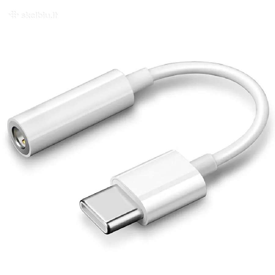 Adapteriai iš Usb C į 3,5mm ausinių jungtį - nuotraukos Nr. 2
