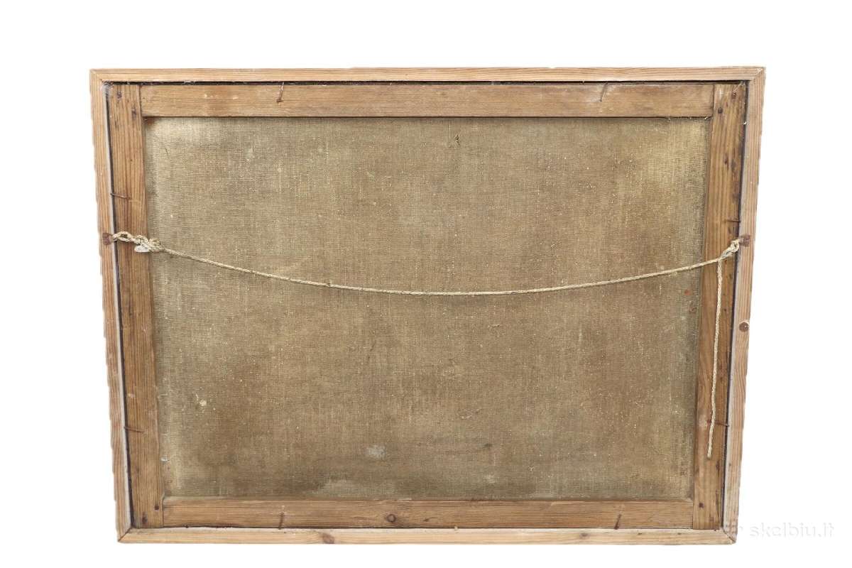 (Drobė, Aliejus), 70x52 см./ 64.5x47.5 см.kaina40 - nuotraukos Nr. 2
