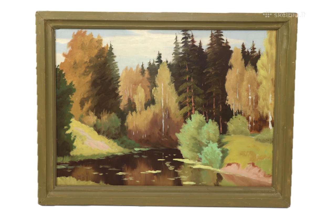 (кartonas,aliejus), Latvija, kaina 45 eurai