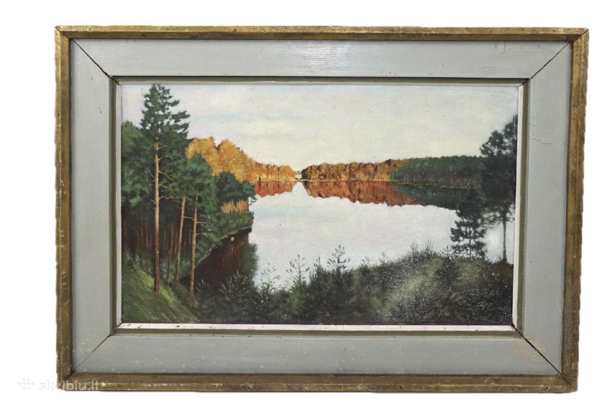 (Drobė ,Aliejus ), Латвия kaina 45 eurai