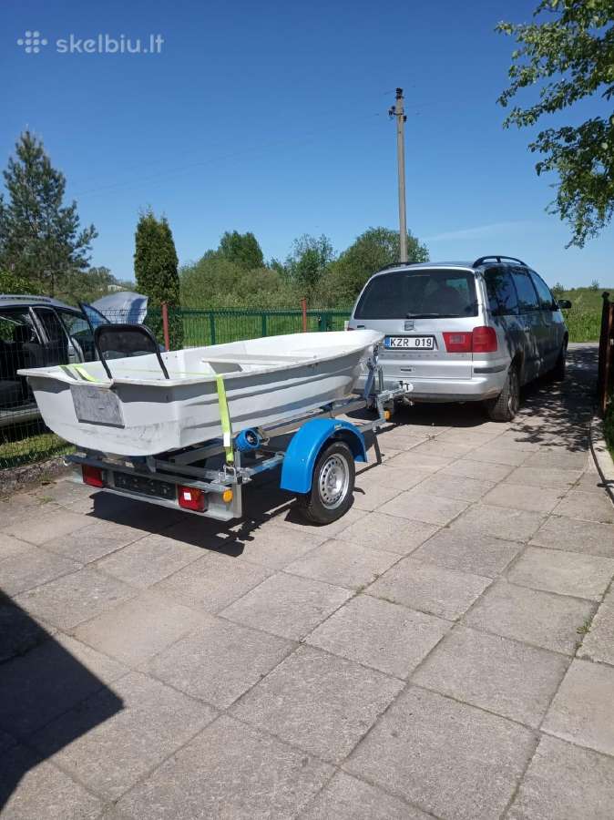 Priekaba Neptun su valtim ir kita įranga
