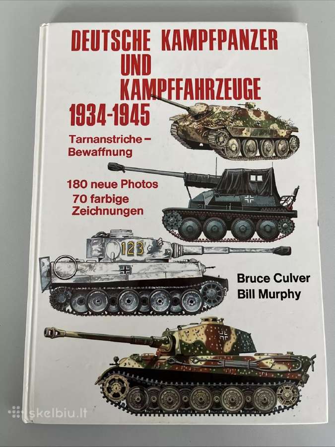 1939-1945 Vokietijos šarvuočių katalogas 180 nuotr