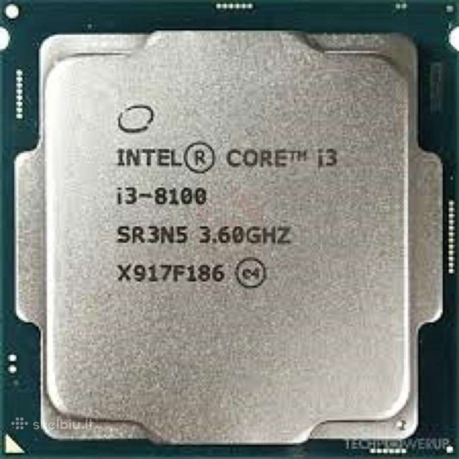 Intel® Core i3-8100 (W11) Processor Lga1151
