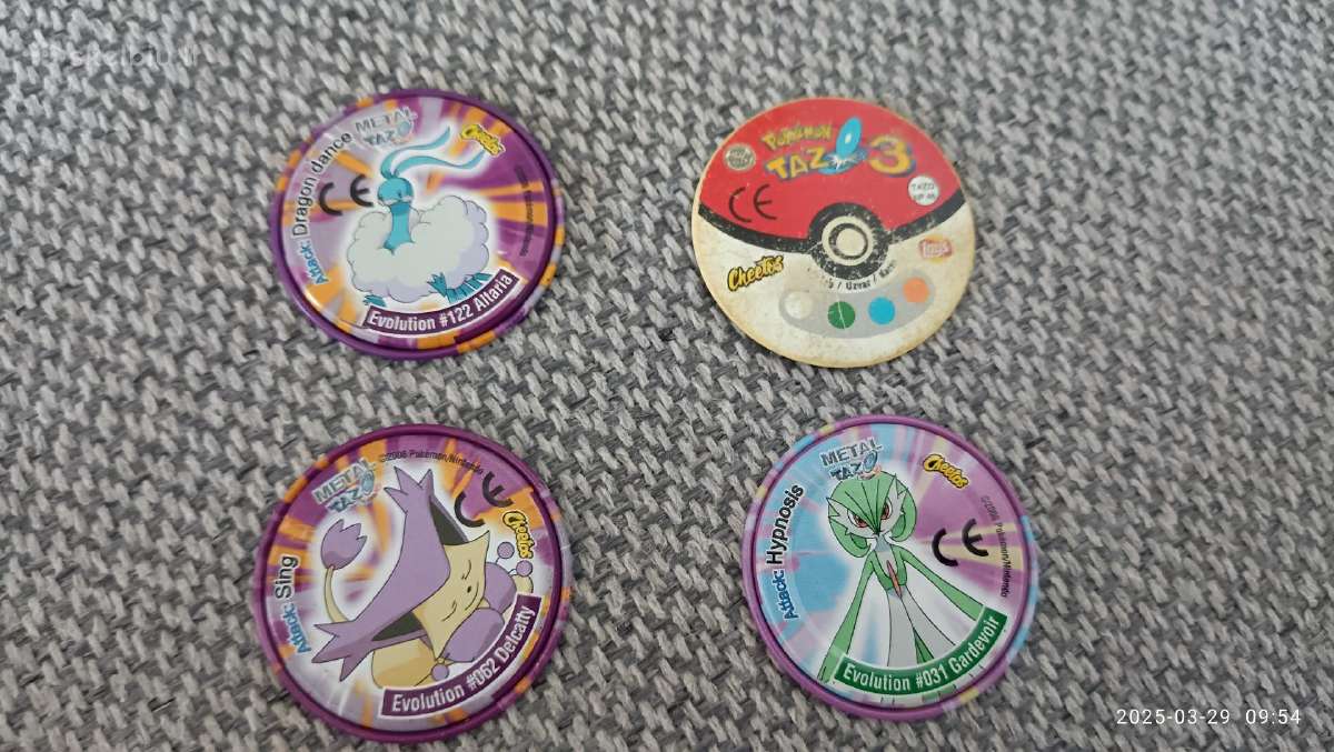 Pokemonų kepsai / tazai - nuotraukos Nr. 2