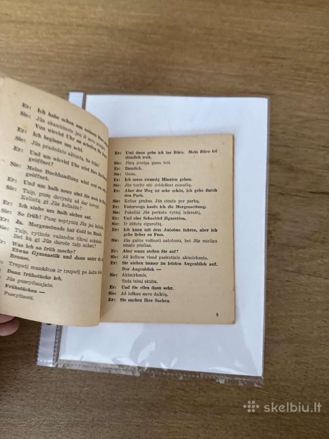 Vokiškai - Lietuviški pasikalbėjimai 5 sąsiuvinis - nuotraukos Nr. 3