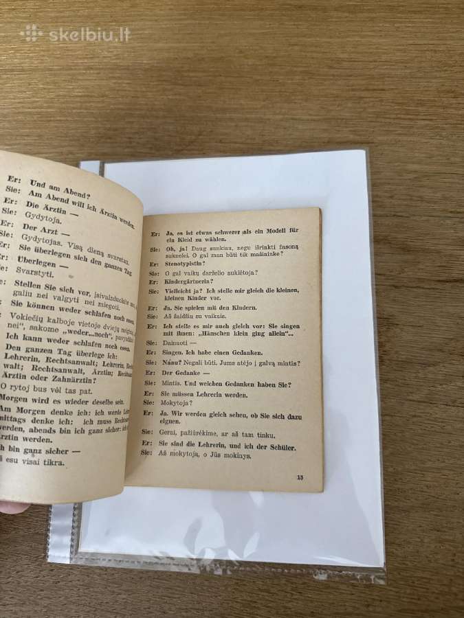 Vokiškai - Lietuviški pasikalbėjimai 5 sąsiuvinis - nuotraukos Nr. 4