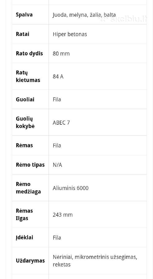 Fila skate Nrk Pro Green Eu 43 1/2 - nuotraukos Nr. 6