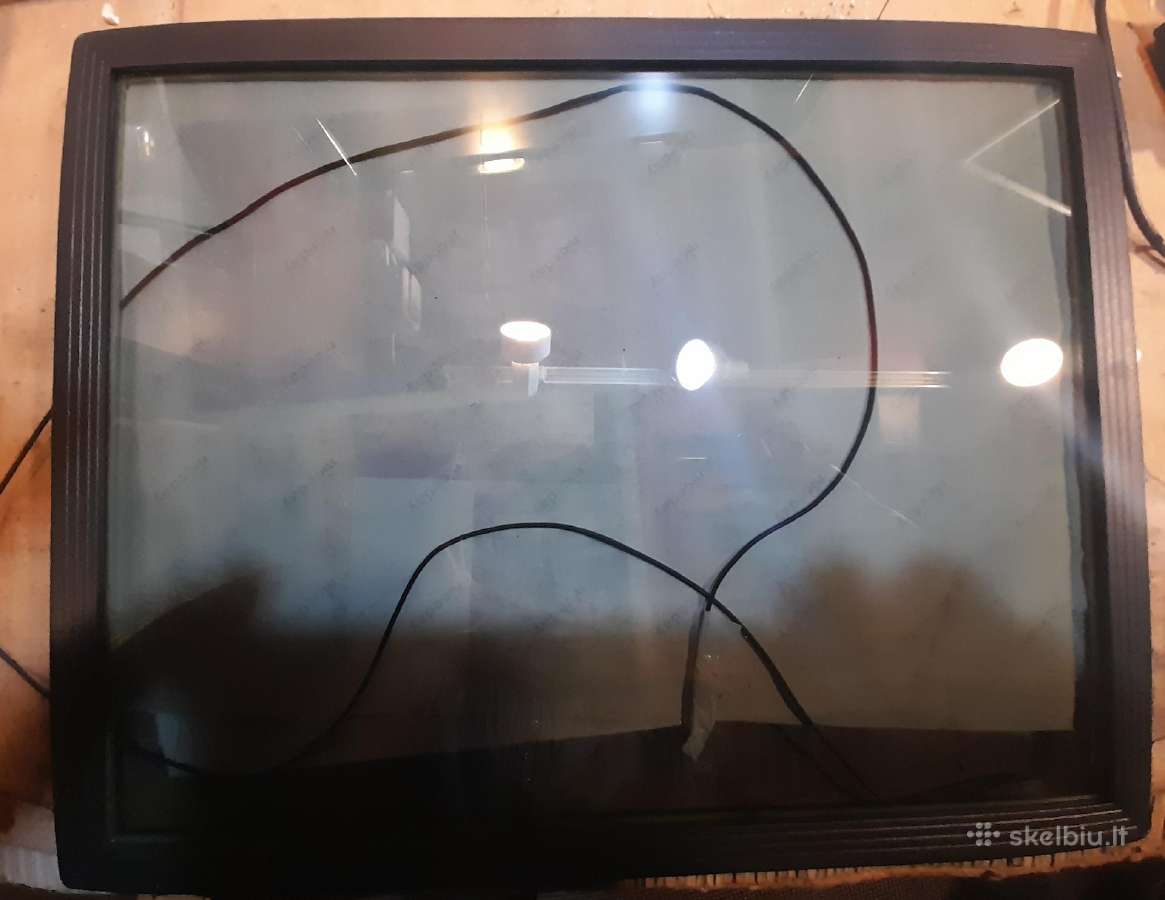 Crt monitoriaus apsauginis stiklas