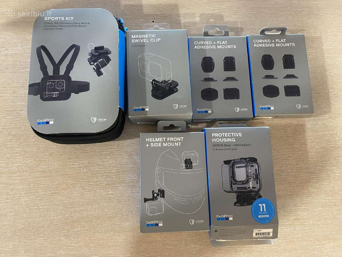 Gopro priedai