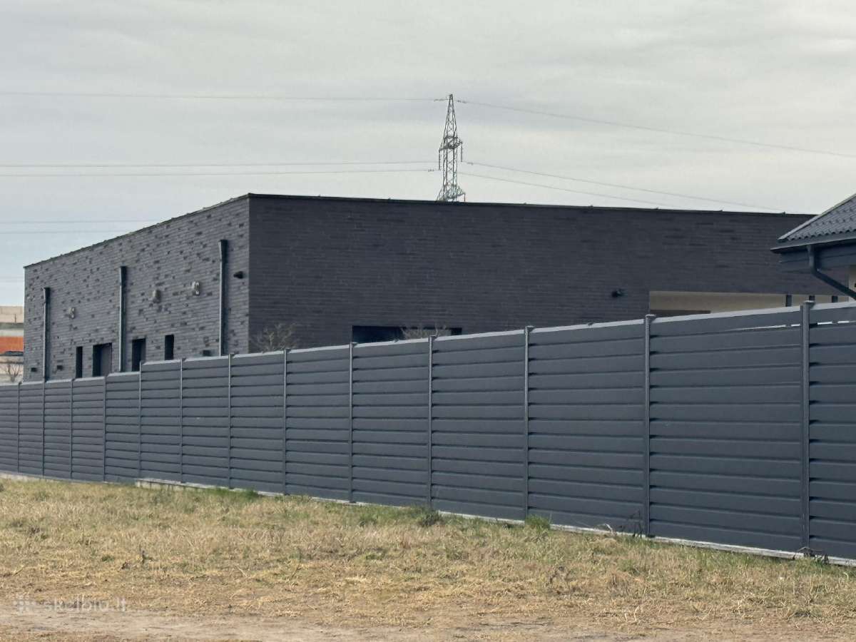 Skardinės žaliuzi,rombo, vertikalios tvoros vartai - nuotraukos Nr. 27