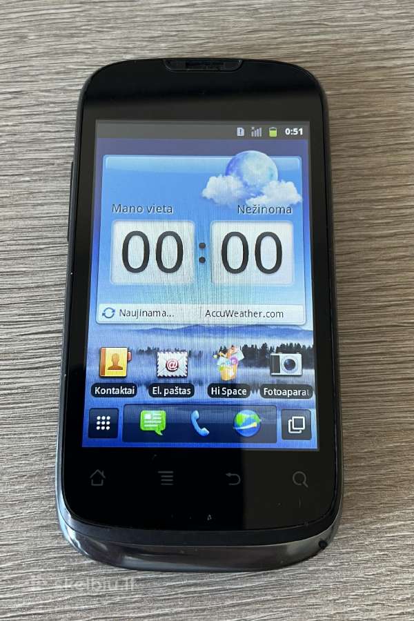 Huawei U8650 - nuotraukos Nr. 9