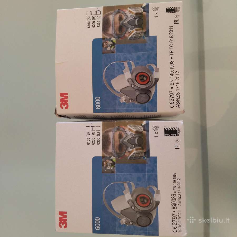 Filtrai ir puskaukes 3m