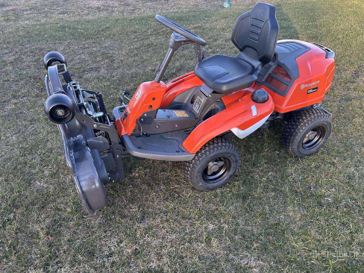 Naujas traktoriukas Husqvarna R214tc 103cm deka - nuotraukos Nr. 6