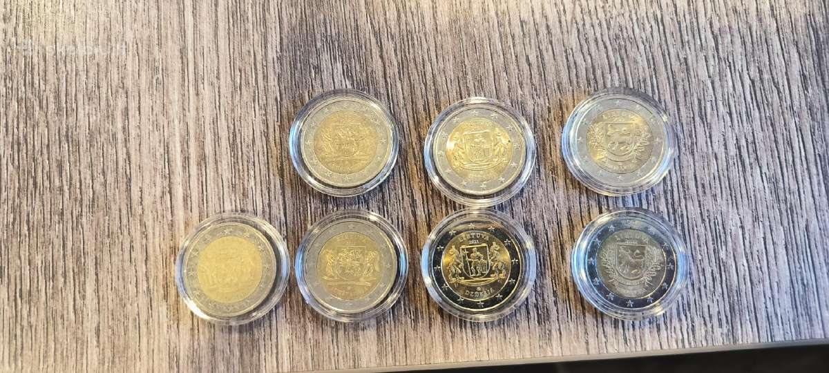 2eurų proginės monetos - nuotraukos Nr. 2