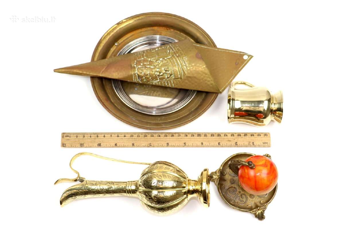 Įvairus sendaikčiai, metalas, Svoris: 1027 gr. 30 - nuotraukos Nr. 11