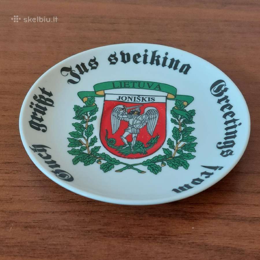 Lietuviškos suvenyrinės lėkštės - nuotraukos Nr. 4