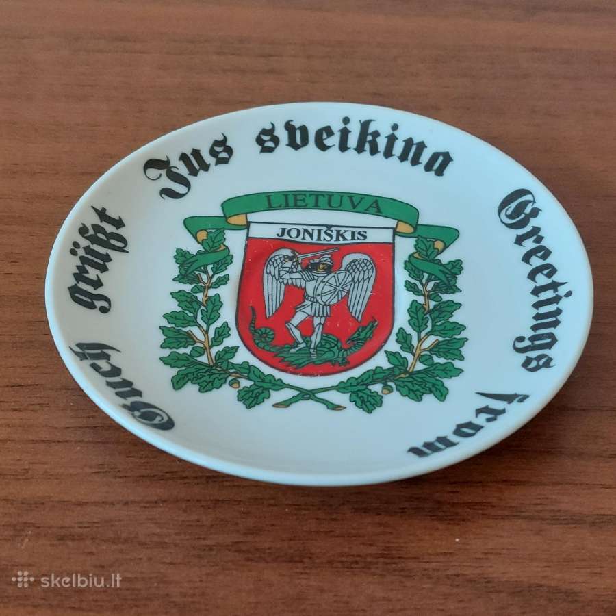 Lietuviškos suvenyrinės lėkštės - nuotraukos Nr. 9
